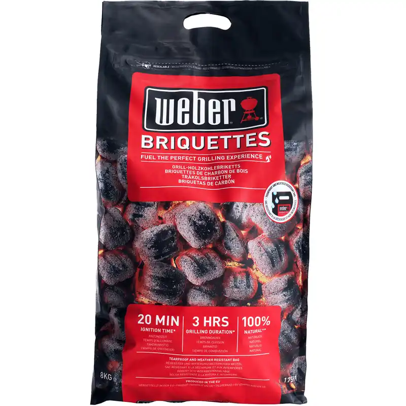 Shop Nu WEBER BRICCHETTI CARBONE KG.8