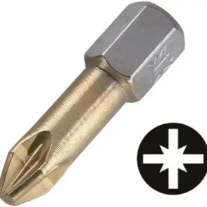 Op = Op wolfcraft 2 inserti Torsion TiN, a croce (PZ 2) I 1326000 I Inserti Torsion TiN di diverse dimensioni