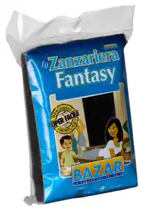 Laatste Kans ZANZARIERA POLIEST. X BALCONE 2X75X250 NERA