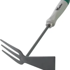 Beperkt Aanbod ZAPPETTA QUADRA/TRIDENTE ACCIAIO VERNICIATO MANICO PVC PAPILLON