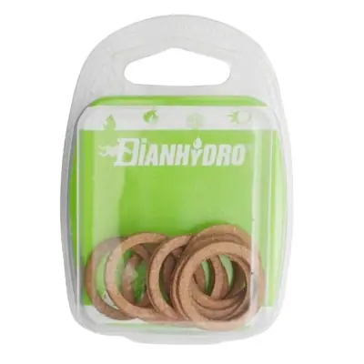 + GUARNIZIONI DI TENUTA IN CUOIO BLISTER. Misura pz.10 (14.5x9x2) 3/8" Koop Online