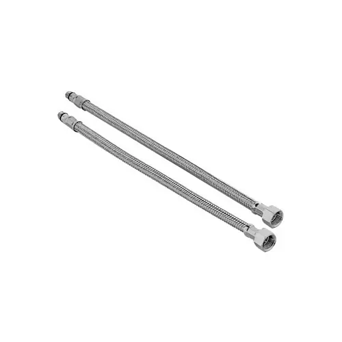 Laatste Kans 2 PZ FLESSIBILI INOX CM 35 SEDE GUARNIZIONE