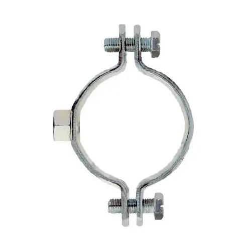 Aanbieding 2 PZ SOLO COLLARI ZINCATI BIANCO CPAS. Modello 1"1/2