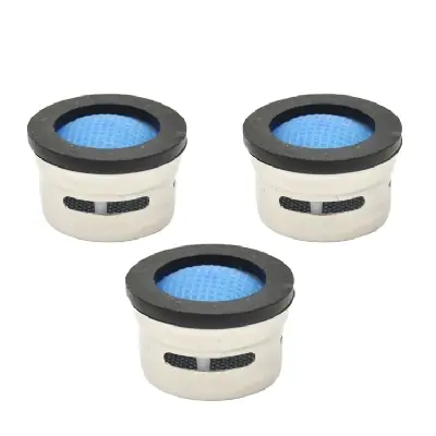3 PZ FILTRI DI RICAMBIO PER AERATORE DH. Misura M 24 x 1 - (3 pz) in Blister Gereduceerde Prijs