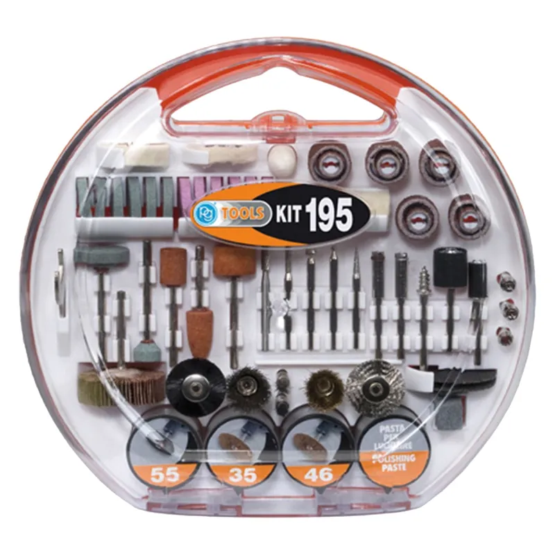 Speciale Aanbieding ACCESSORI PER MINI TRAPANO IN KIT kit 195 pezzi