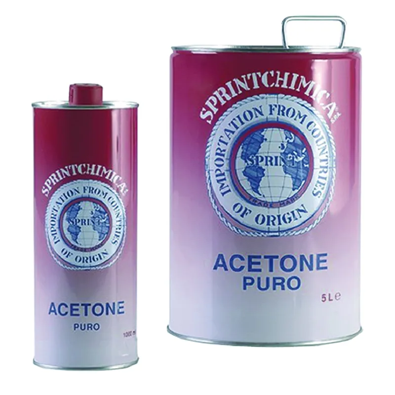 Fabrieksprijs ACETONE PURO Lt. 1. Modello Lt. 1