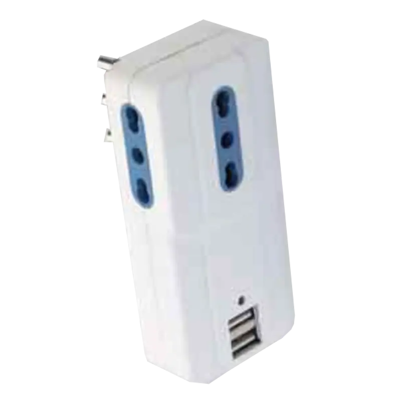 Beperkt Aanbod ADATTATORE 3 VIE + USB IDEAL STAR