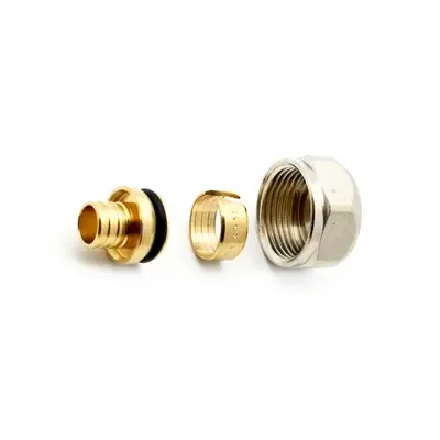 ADATTATORE PER TUBO PE-X. Misura 17 sp 2.0 - 3/4" Finale Uitverkoop