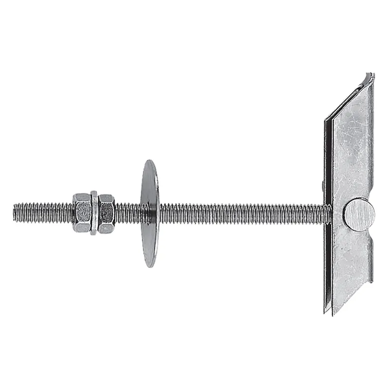 ANCORA A SOFFITTO ACCIAIO CON BARRA E DOPPIO DADO "KD 6" M6 x 100 mm. Modello KD 6 M6 x 100 mm Weekendaanbieding