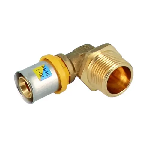 ANGOLO MASCHIO A PRESSARE PER MULTISTRATO. Modello 1/2" x 20 Fabrieksprijs