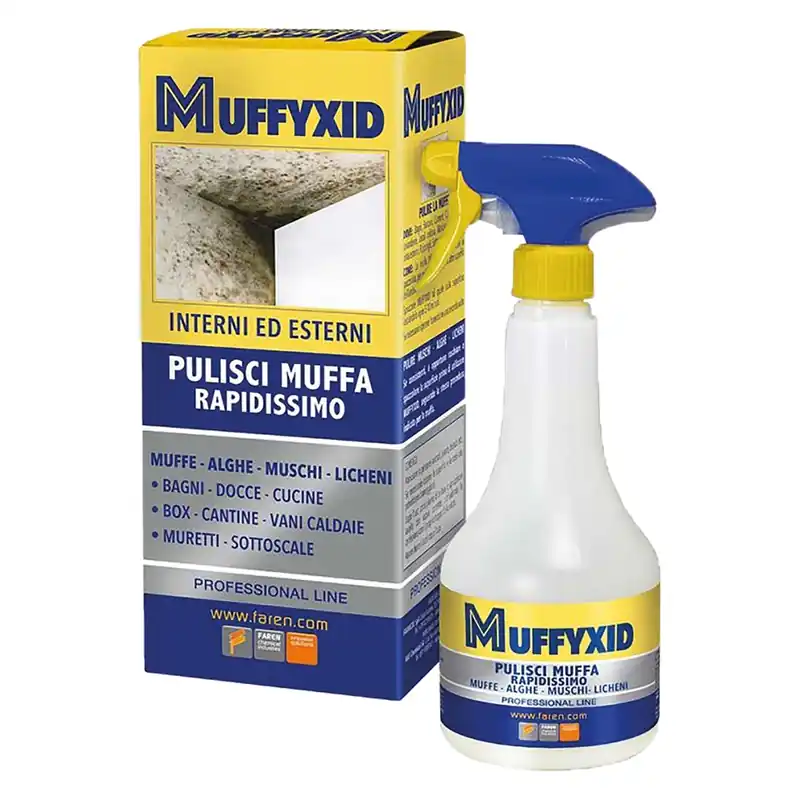 ANTIMUFFA SPRAY ‘MUFFYXID‘ Lt. 0,5 Shop Nu