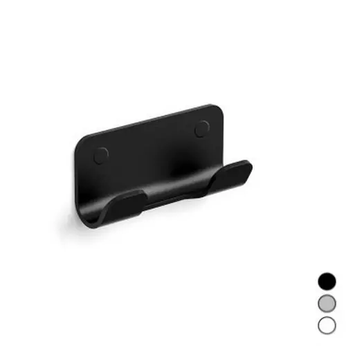 APPENDINO DOPPIO SAETA. Modello Nero - mm 110x33x50 Tijdelijk Beschikbaar
