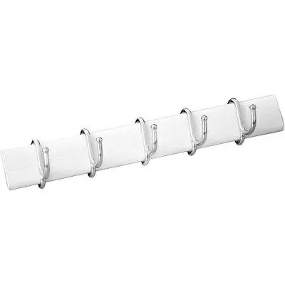 APPENDITUTTO ADESIVO MINI. Modello ALLUMINIO GANCI POSTI 5 CM 25 BIANCO/BIANCO Bestseller