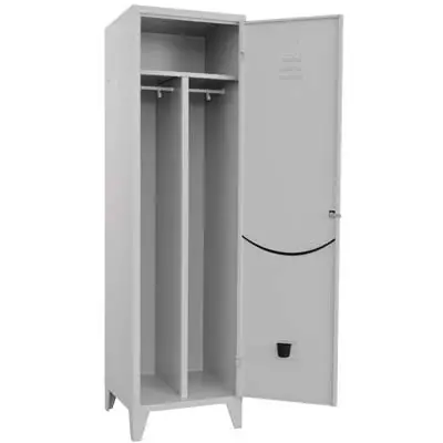 ARMADIO SPORCO PULITO MONTATO PROMETAL. Modello VERN GRIGIO POSTI 1 H.MM 1795 MM 360X500 Voordeelprijs
