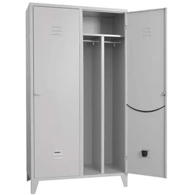 ARMADIO SPORCO PULITO MONTATO PROMETAL. Modello VERN GRIGIO POSTI 2 H.MM 1795 MM 680X500 Exclusieve Aanbieding