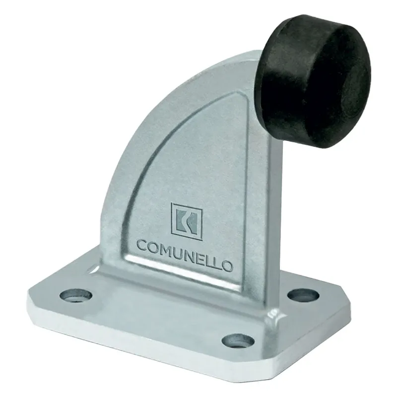 ARRESTO PER CANCELLI SCORREVOLI ART. 202 paracolpo Ø 42 - base mm 74x100 Shop Nu