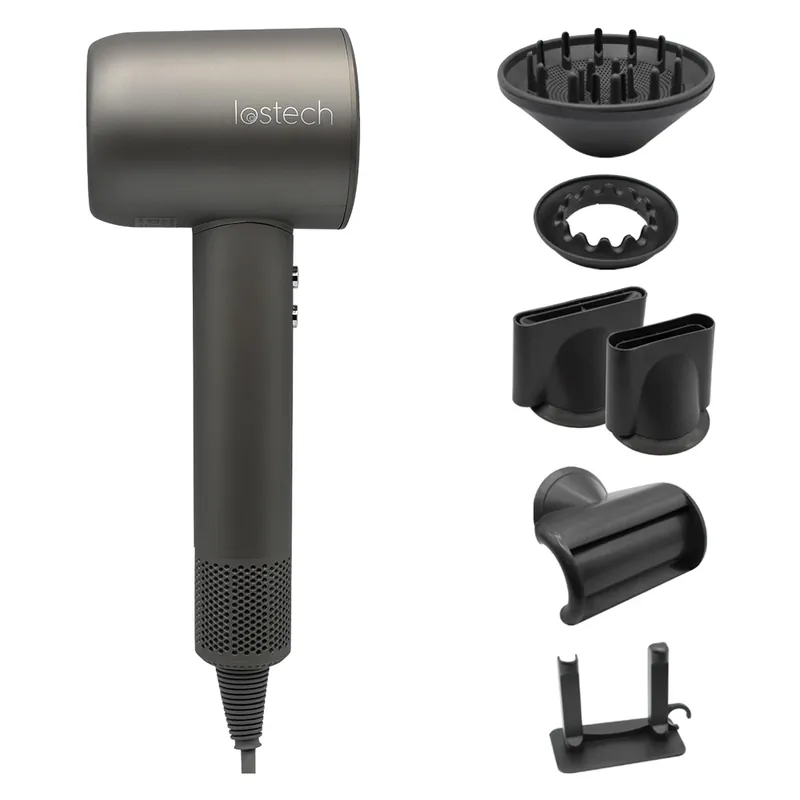 Hoge Kwaliteit ASCIUGACAPELLI ‘SPEEDY DRY‘ 1600 W - con accessori