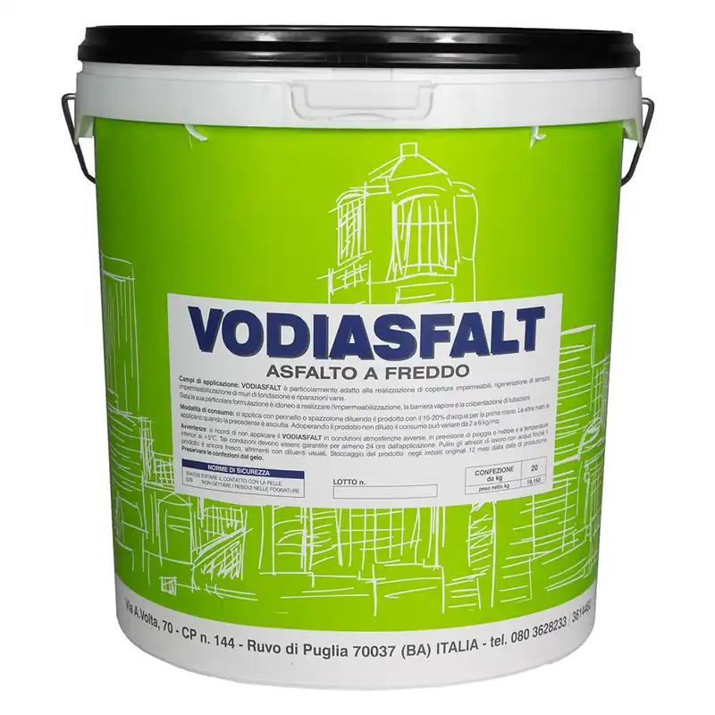 Nu Kopen ASFALTO A FREDDO ‘VODIASFALT‘ kg. 1. Modello kg. 1