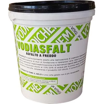 Nieuw ASFALTO A FREDDO VODIASFALT VODICHEM. Modello KG 1