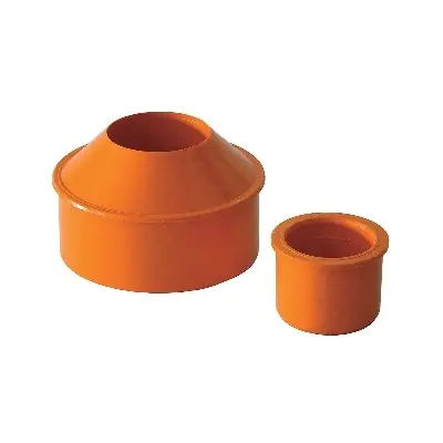 AUMENTI INTERNI CONCENTRICI IN PVC ROSSO. Misura Diam. 50 x 100 Merkproduct