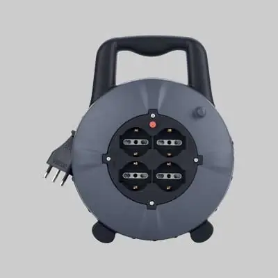 AVVOLGICAVO DOMESTICO CON MANICO. Modello AVVOLGICAVO DOMESTICO CON MANICO 10 mt Rechtstreeks Van De Fabrikant