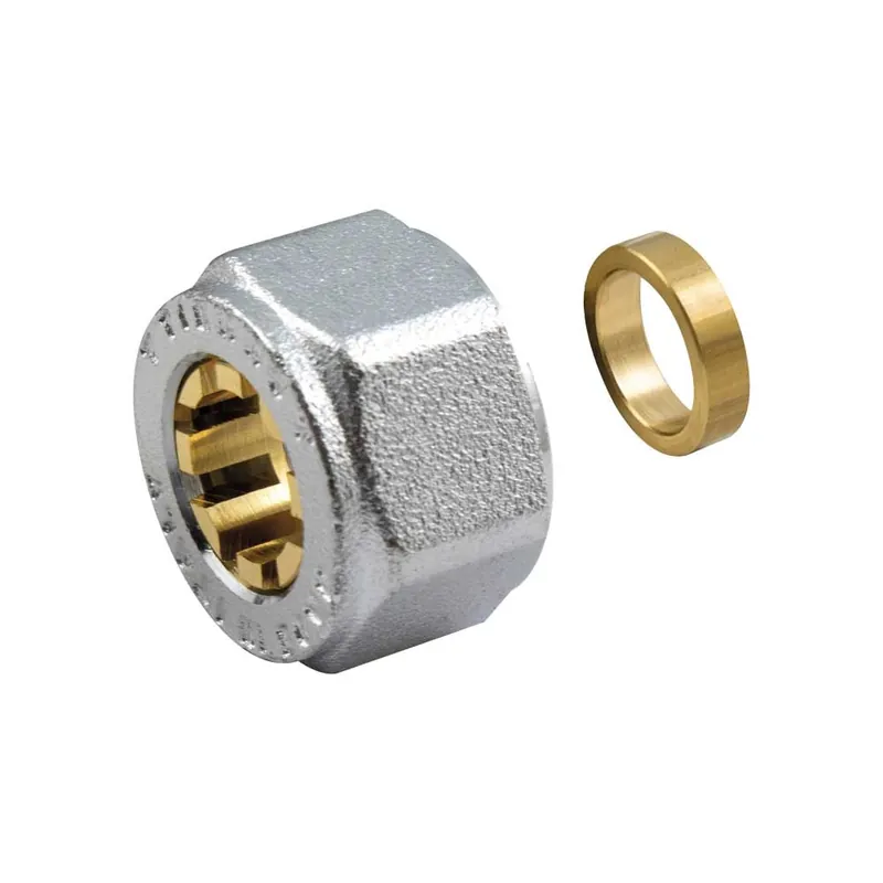 Tiemme Adattatore Tubo Rame Collettore Ø12 - 24x19 Fil.Ø16 Dagaanbieding