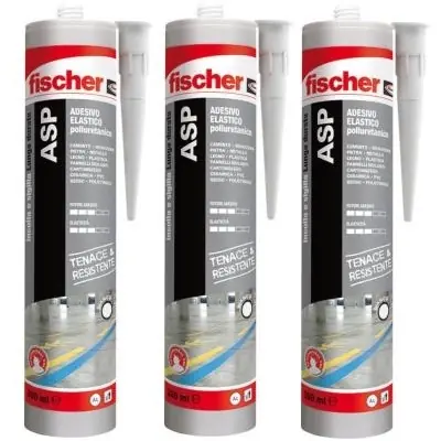 Shop Nu 3X Adesivo sigillante Bianco poliuretanico Fischer ASP 300ml