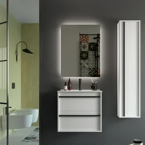 Betrouwbaar Set Bagno Completo CAMELIA 60 cm - Bianco Opaco