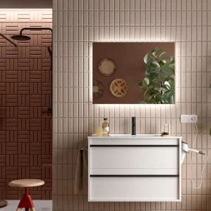 Set Bagno Completo CAMELIA 80 cm - Bianco Opaco Must-Have