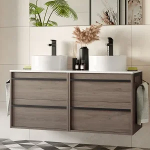 Set Bagno Completo PRIMULA 120 cm senza Specchio -Rovere Eternity Koop Vandaag