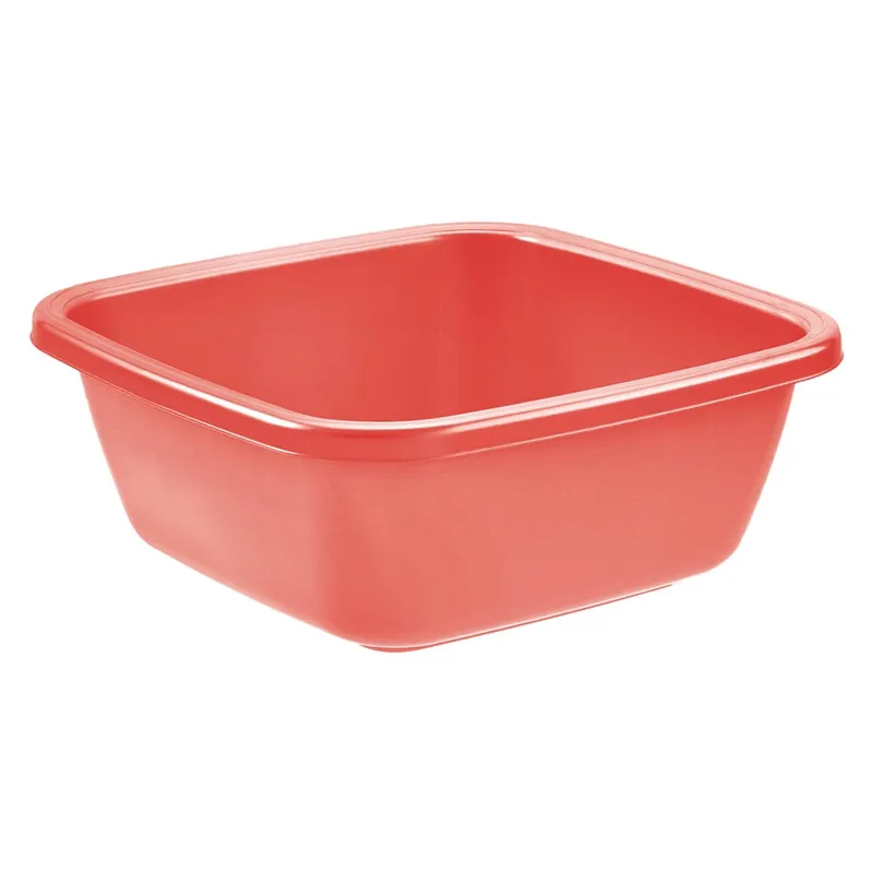 BACINELLA QUADRA 34 x 34 h.13,5 cm / 9 lt - zafferano. Modello 34 x 34 h.13,5 cm / 9 lt - ambra Favoriet