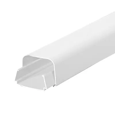 CANALINA IN PVC EURO-PLUS BARRA DA 2MT. Misura 65 x 50 mm Gecertificeerd