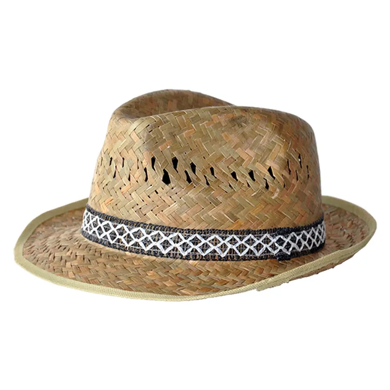 Korting CAPPELLO IN PAGLIA ‘ALPINO‘ taglia 56. Modello taglia 56