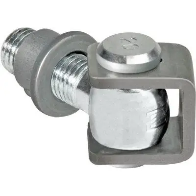 CARDINE A SALDARE CAVALLOTTO+BOCCOLA 120 COMUNELLO. Modello ZINCATO REGOLABILE M18 Aanbieding