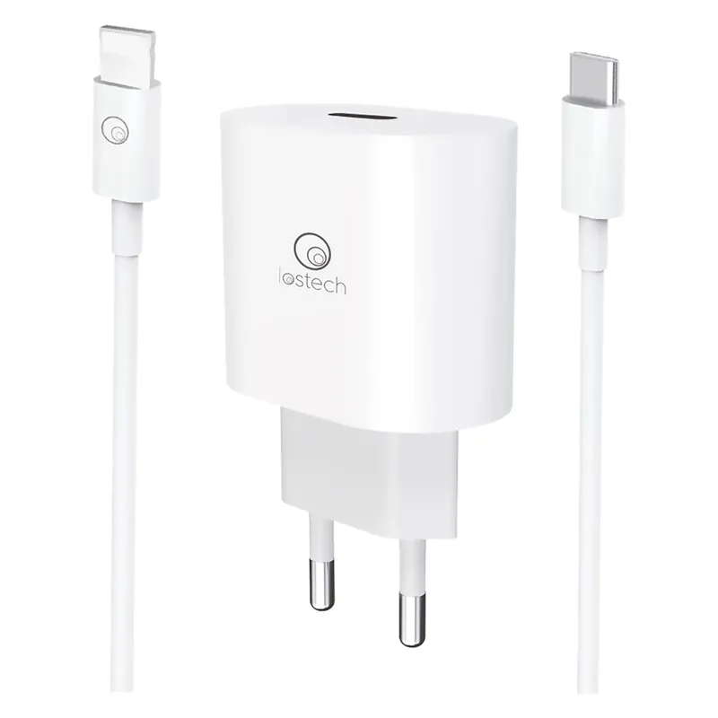 Hoge Kwaliteit CARICABATTERIA DA MURO CON CAVO cavo lightning