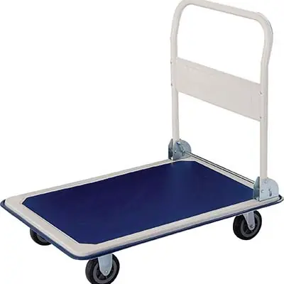 CARRELLO + PIATTAFORMA EFFE. Modello RUOTE PIENE CM 61X91 H.CM 82 MAX KG 300 Gereduceerde Prijs