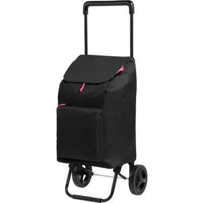 Beperkte Voorraad CARRELLO PORTASPESA ARGO NEW GIMI. Modello NERO CM 37X33 H.CM 96