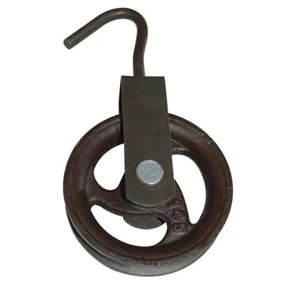 Actieprijs CARRUCOLA GHISA. Modello GANCIO FERRO D.MM 100