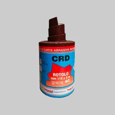 Gereduceerde Prijs CARTA ABRASIVA ‘CRD‘ MT 5. Modello CARTA ABRASIVA ‘CRD‘ MT 5 Grana 150 - rotolo mm 115x5 mt