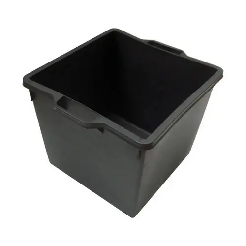 CASSA MACERIE QUADRATA IN PP NERO LT.40 Superprijs