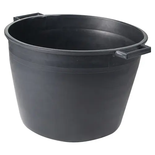 CASSA MACERIE TONDA IN PP NERO LT.40 Finale Uitverkoop