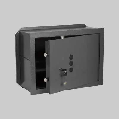 CASSAFORTE CON CHIAVE E COMBINAZIONE MECCANICA ART. 82210 CISA. Modello CASSAFORTE CON CHIAVE E COMBINAZIONE MECCANICA ART. 82210 CISA mm 420x200x300h,2 Cat. Orizz.,2 Cat. Uitverkoop
