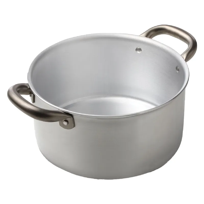 CASSERUOLA ALLUMINIO CON DUE MANICI ‘PROFESSIONE CUOCO‘ Ø cm. 16 Koopje