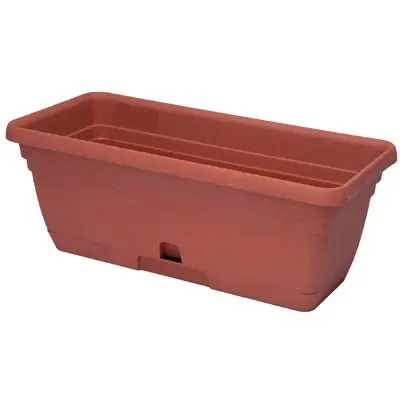 Merkproduct CASSETTA + RISERVA MAXI MELISSA ICS. Modello PP TERRACOTTA CM 65X25 H.CM 21