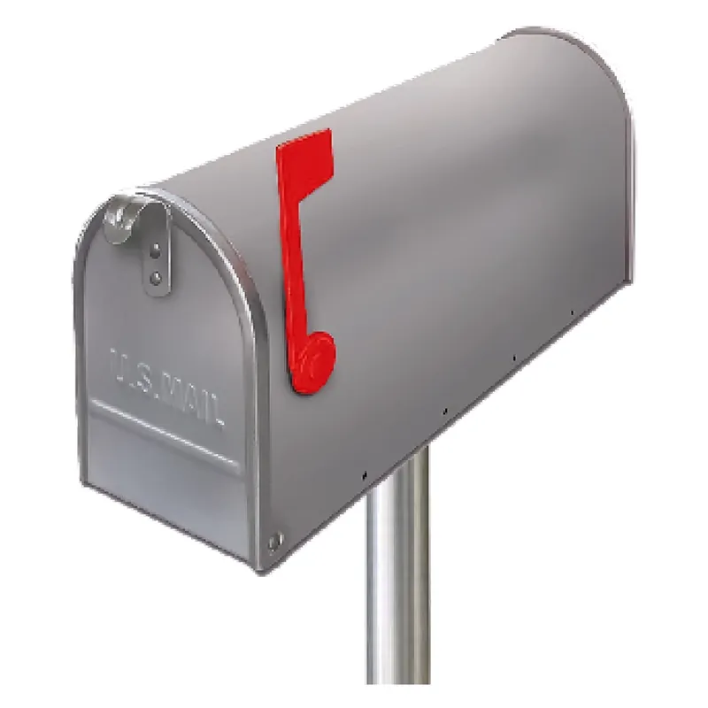 Snelle Levering CASSETTA PORTALETTERE ‘DAISY‘ cm 48 x 17 x 22 - verniciata argento