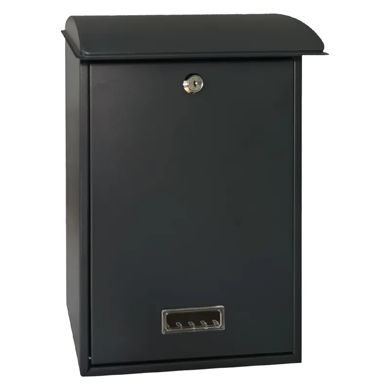 Nu Kopen CASSETTA POSTALE ‘LILLA‘ cm 27 x 12 x h 40,5 - grigio acciaio