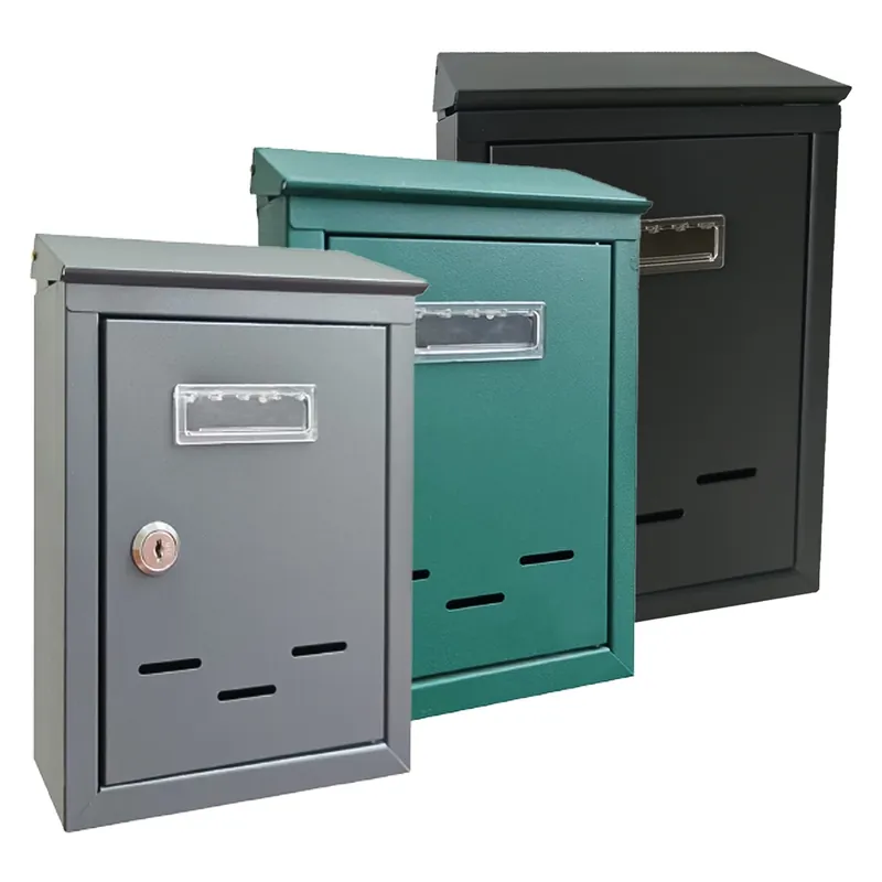Hoge Kwaliteit CASSETTA POSTALE ‘MAGNOLIA‘ cm 20,5x6,8x H.30 - grigio argento. Modello cm 20,5x6,8x H.30 - grigio argento
