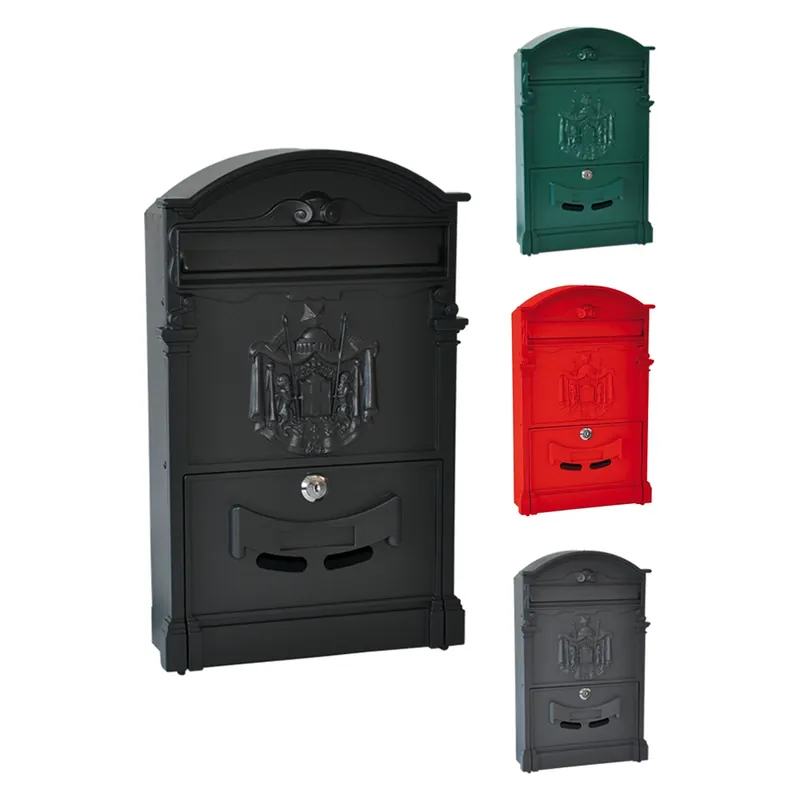 CASSETTA POSTALE ‘RESIDENCE‘ verde. Modello verde Aanbieding