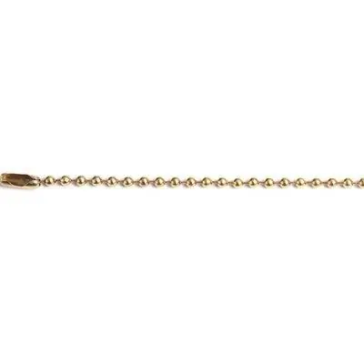 Dagaanbieding CATENA A PERLINE + CHIUSURA SELF. Modello OTTONATA D.MM 3,6 MT 2 CF=PZ 3