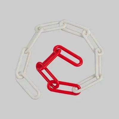 Must-Have CATENA BICOLORE IN PLASTICA. Modello CATENA BICOLORE IN PLASTICA D.8 25 mt
